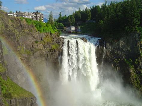 Salish Lodge And Snoqualmie Falls Top Best Holiday Places In The