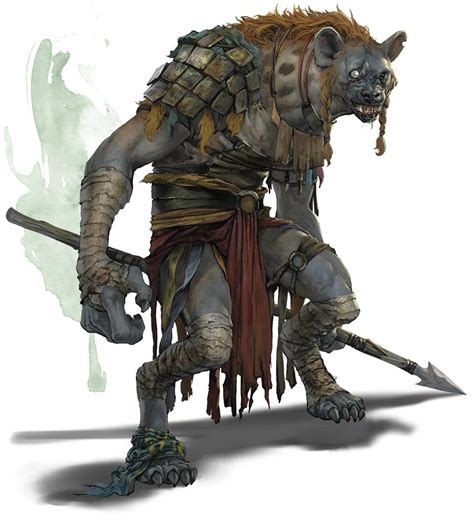 Play Your Next 5e Dandd Game With A Quintessential Gnoll Playable Race