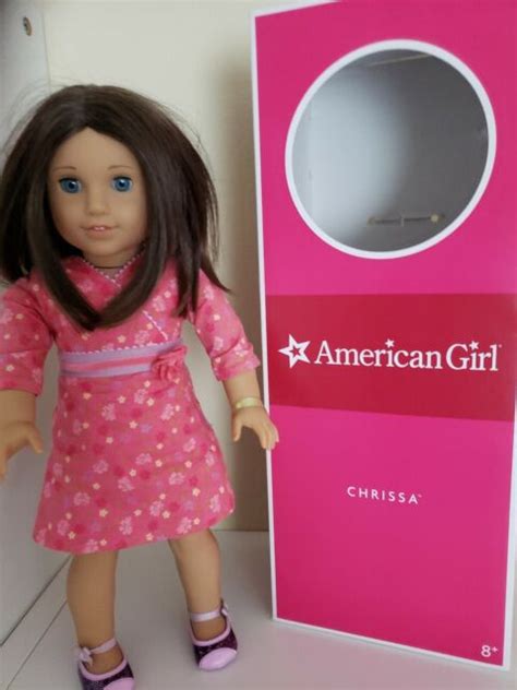 American Girl Chrissa Doll With Original Box And A Book Ebay