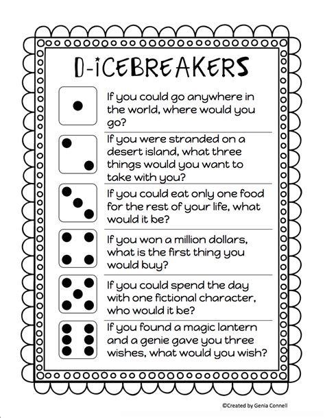 Icebreaker Questions For Elementary Students