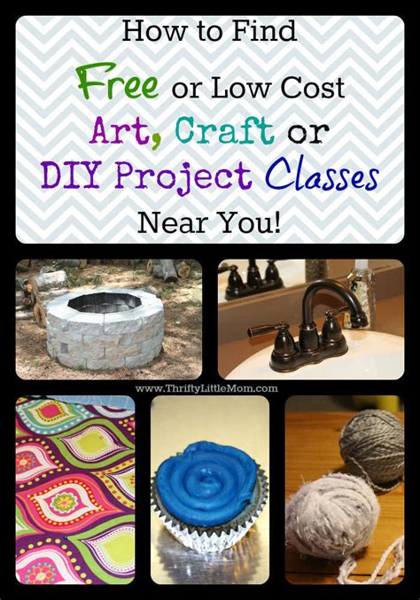 How To Find Free And Thrifty Diy Art And Craft Classes Thrifty Little Mom