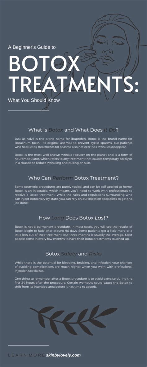 A Beginners Guide To Botox Treatments What You Should Know