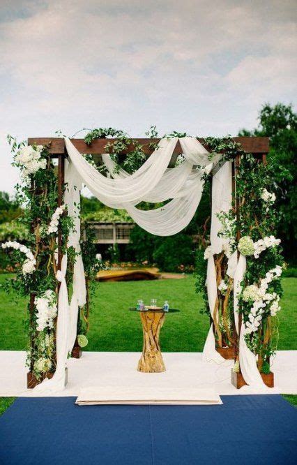 Trendy Wedding Arch Draping Sheer Curtains 48 Ideas Wood Wedding