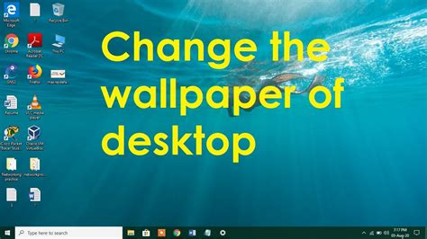 How To Change Desktop Wallpaper Windows 10 Youtube Images And Photos