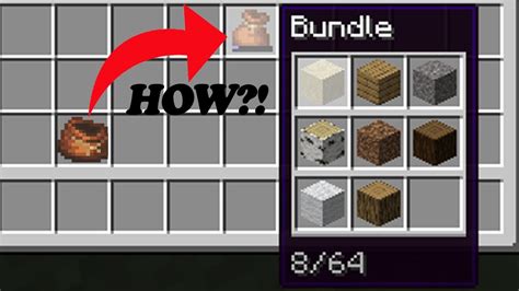 How To Get Your Items In The Bundle Use Of Bundles In Minecraft 118