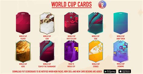 FIFA 23 All World Cup Cards Design Unveiled FifaUltimateTeam It UK
