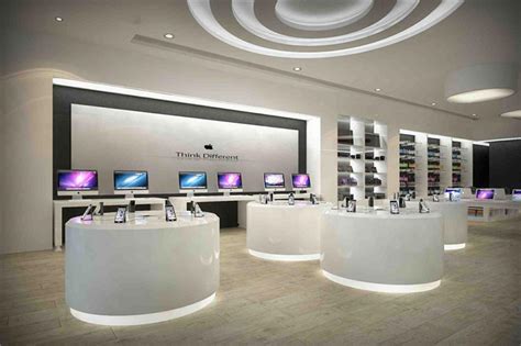055 Boutique Retail Electronic Shop Interior Design Custom Mobile