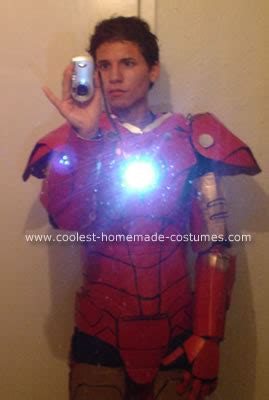 Coolest Diy Iron Man Cardboard Costume