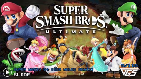 All Super Mario Songs Super Smash Bros Ultimate Ost 110 Tracks