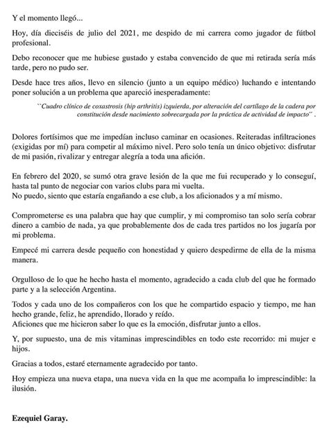 El Defensor Argentino Ezequiel Garay Anunció Su Retiro Del Fútbol “llevé En Silencio Dolores
