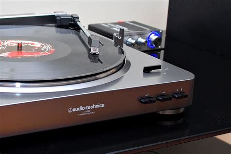 This turntable's sound response is truly amazing, my albums sound like cd's sound response. Technica AT LP60 Automatic Stereo Turntable