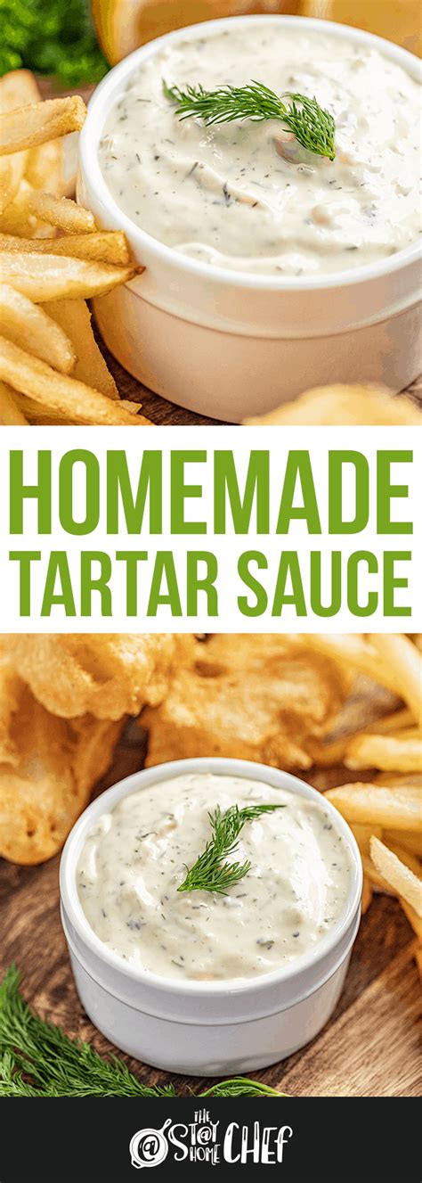 Try our homemade tartar sauce, it's tangy, tart and ready in five minutes or less! Homemade Tartar Sauce