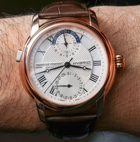 Frederique Constant Hybrid Manufacture Watch Hands On Ablogtowatch