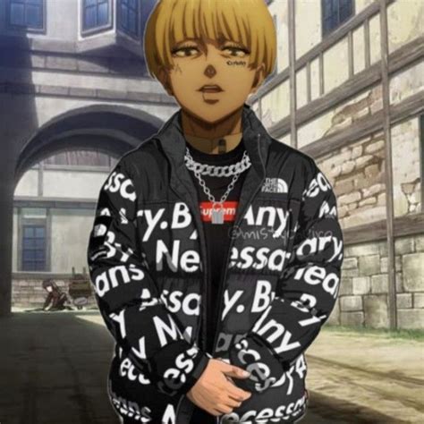Meme Template Eren Supreme Drip - Maria Cuquitas