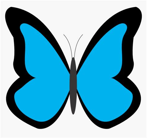 Blue Butterfly Clip Art Blue Butterfly Clipart Hd Png Download Kindpng