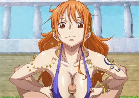 Rule 34 Big Breasts Censored Penis Kyabakurabakufu Nami One Piece