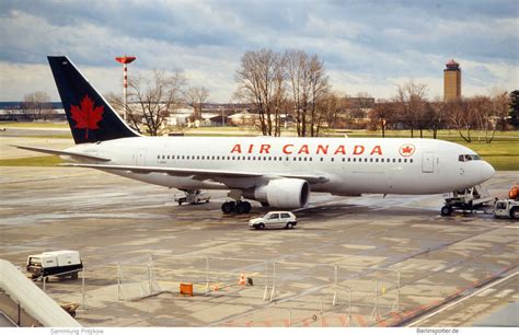 Air Canada Boeing 767 200er C Gdsu Berlin Spotterde