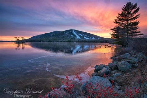Pleasant Mountain Located In Bridgton Maine Photography