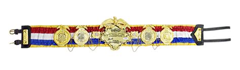 Lot Detail Muhammad Ali Signed Ring Magazine World Championship Belt