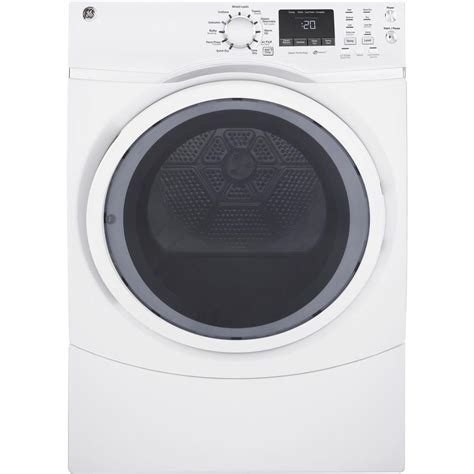 Ge 75 Cu Ft High Efficiency Gas Front Load Dryer With Steam In White