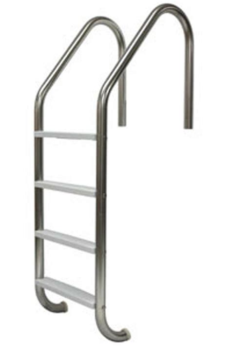 4 Step Polished Stainless Steel Swimming Pool Ladder For