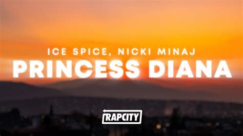 Ice Spice And Nicki Minaj Princess Diana Lyrics Youtube