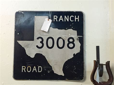 Vintage Texas Road Signs