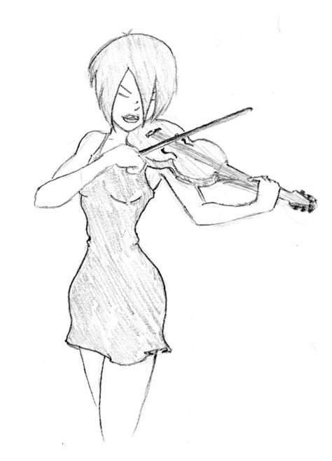Violin Girl By Yasuk1 On Deviantart
