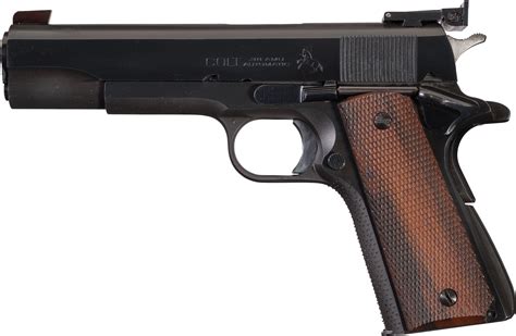 Colt 38 Amu Semi Automatic Pistol Rock Island Auction