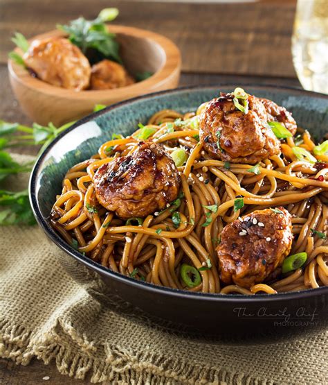 Jul 13, 2021 · these meal prep chicken meatballs use a combination of ground chicken, garlic, cheese, and spices. Kung Pao Chicken Spaghetti and Meatballs - The Chunky Chef