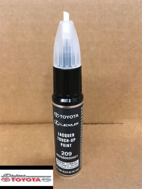 Genuine Toyota Lexus Black Mica Touch Up Paint Pen Code 209 Oem 00258