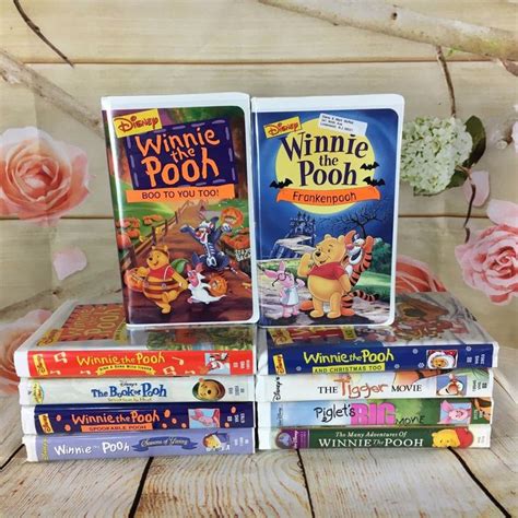 Lot Of Disney Vhs Tapes Winnie The Pooh Fun Fancy Mickey S The Best