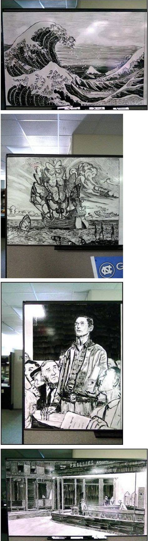 18 Cool Whiteboard Art ideas | whiteboard art, art, white board