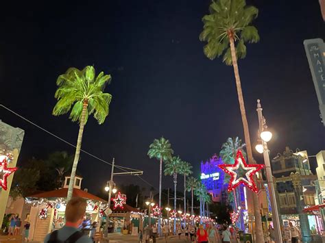 Christmas Lights Are Twinkling At Hollywood Studios