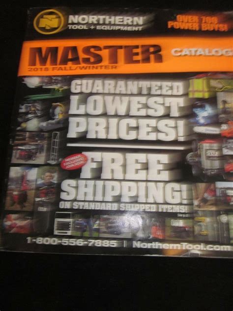 Northern Tool Equipment Catalog Master Catalog 2018 Fall Winter Brand