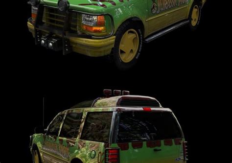 Jurassic Park Ii Mercedes Benz Dome Version Cgtrader
