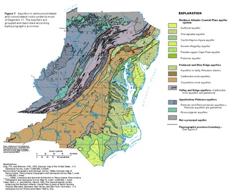 Valley And Ridge Aquifer System Earth 111 Water Science And Society