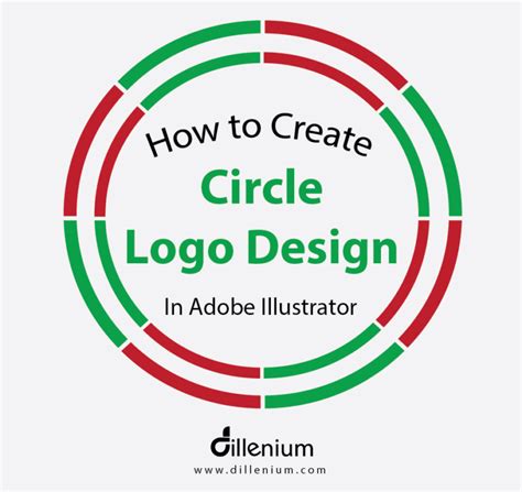 How To Create Circle Logo Design Adobe Illustrator Tutorial