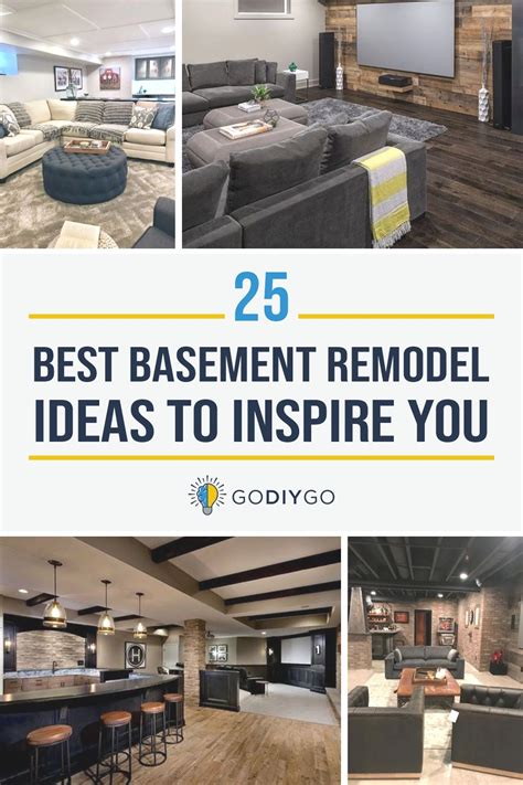25 Best Basement Remodel Ideas To Inspire You Godiygocom