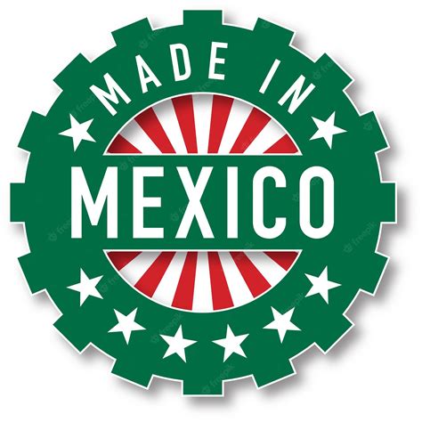 Premium Vector Made In Mexico Flag Color Stamp Vector Illustration