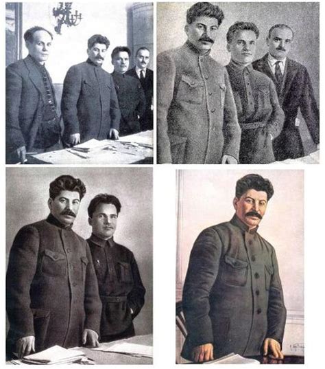 Sovjetski Majstori Foto Opa Kako Je Staljin Brisao Li Nosti Sa Fotografija Ali I Iz Istorije