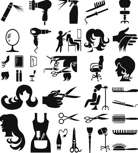 Hairdresser and woman client in beauty hairdressing salon. Top 60 Hair Salon Chair Clip Art, Vector Graphics and ...
