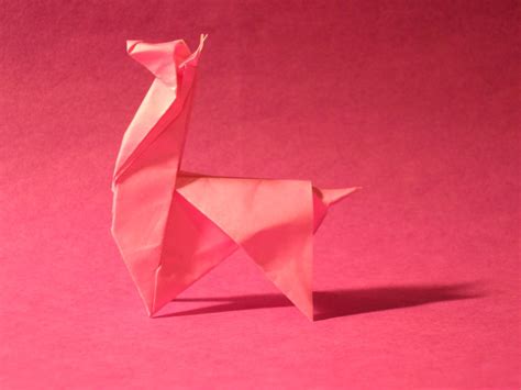 Creaciones Origami Llama