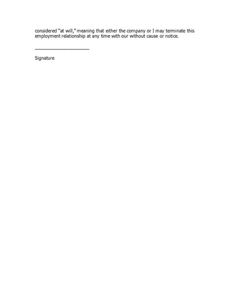 Contingent Job Offer Letter In Word And Pdf Formats Page 2 Of 2