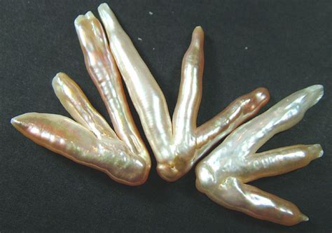 Chicken Feet Keshi Pearls High Luster 37cts Pf368