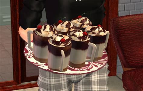 Mod The Sims Chocolate And Strawberry Milkshakes Strawberry