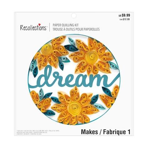 Dream Paper Quilling Kit By Recollections™ Paper Craft Kits