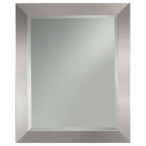 Tangkula wall mounted bathroom mirror large flat framed wall mirror w 3 inch edge beveled vanity mirror with premium silver glass panel rectangle 30 x 20 inches 4 7 out of 5 stars 34 125 99 125. Silver Bathroom Mirror Rectangular | Mirror Ideas
