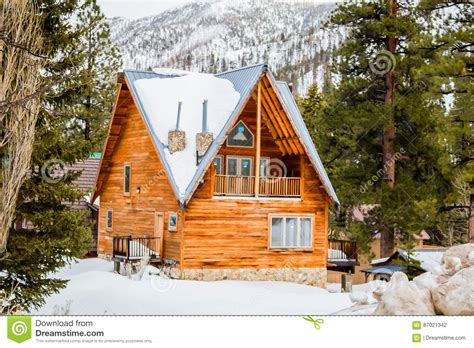 Charleston coffee on a snowy day, choose from our wide variety of. Mountain Cabin In Mount Charleston, Nevada Stock Photo ...