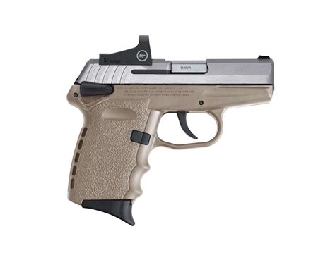 SCCY Industries CPX TTDERD CPX RD Mm Luger Stainless Steel Slide Flat Dark Earth